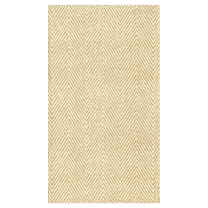 slide 1 of 1, Caspari Jute Natural Paper Linen Guest Towels, 12 ct