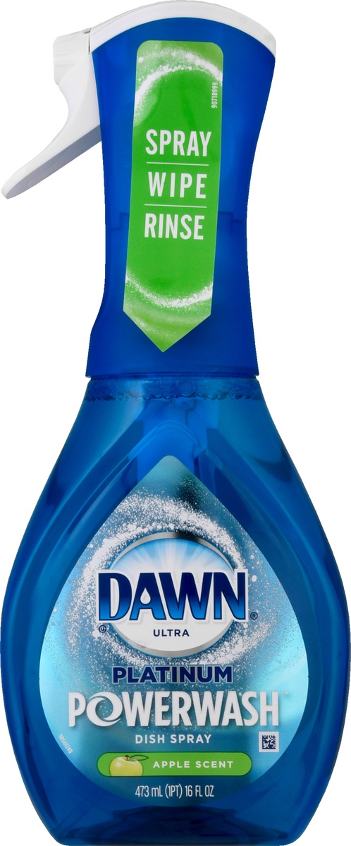 slide 8 of 10, Dawn Ultra Platinum Powerwash Apple Dish Spray 473 ml, 16 fl oz