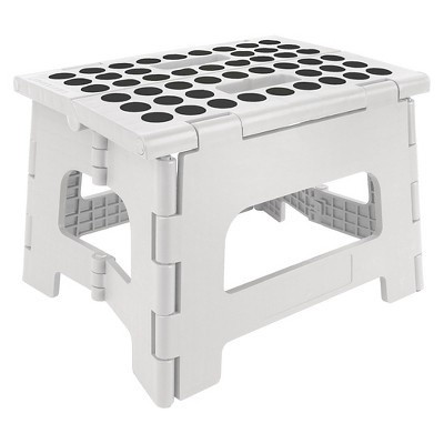 slide 1 of 1, Kikkerland Rhino Step Stool - White, 1 ct