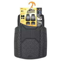 Armor All Black Rubber Value Floor Mats