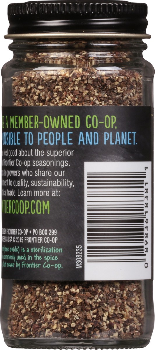 slide 5 of 9, Frontier Herb Frontier Co-op Coarse Ground Black Pepper, 1.76 oz