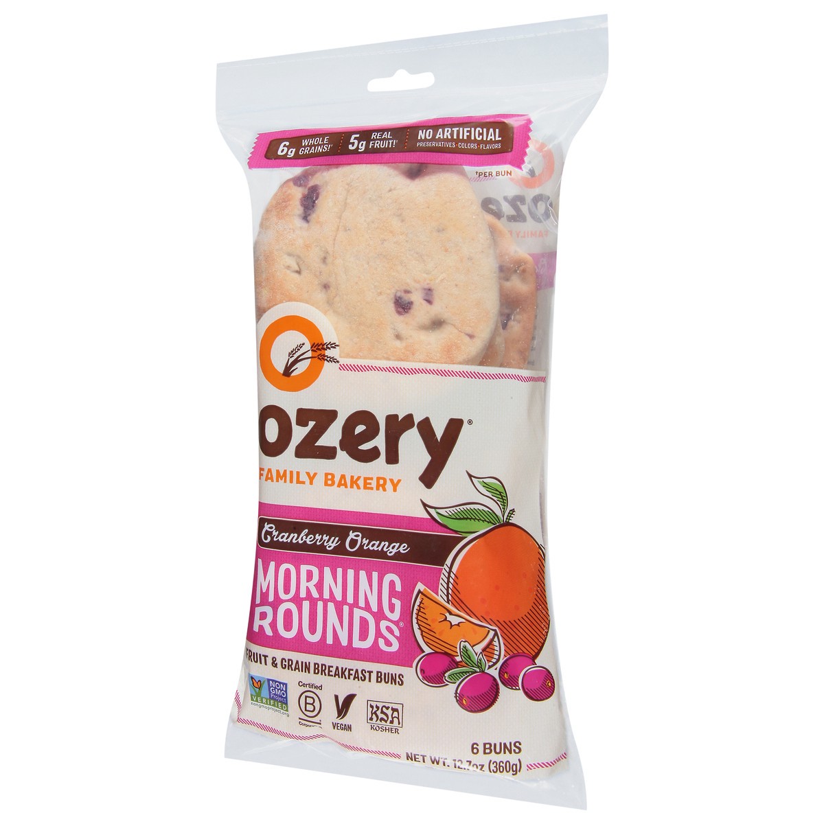 slide 7 of 9, Ozery Bakery Cranberry Orange Morning Rounds, 12.7 oz
