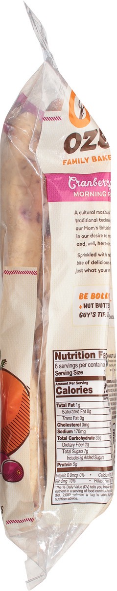 slide 6 of 9, Ozery Bakery Cranberry Orange Morning Rounds, 12.7 oz