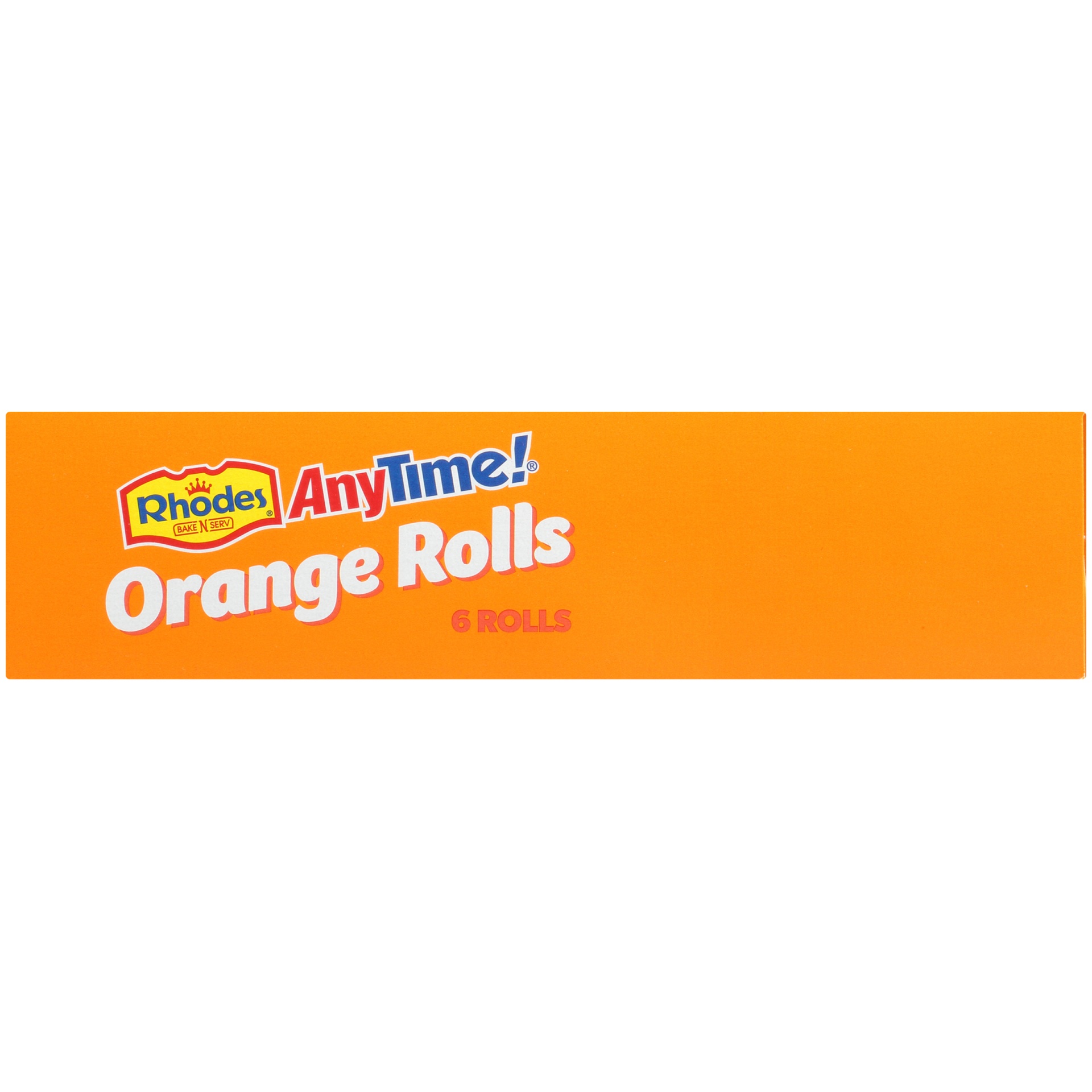 slide 5 of 8, Rhodes Bake-N-Serv Anytime! Orange Rolls with Orange Cream Cheese Frosting, 6 ct; 19 oz