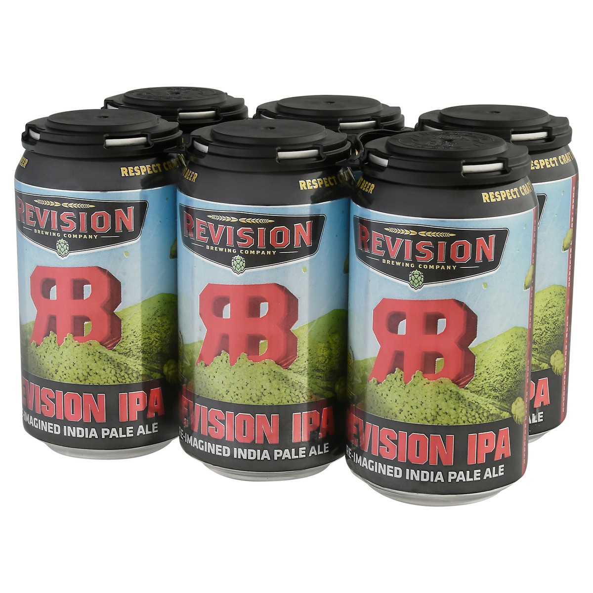 slide 5 of 12, Revision Revision IPA Re-Imagined India Pale Ale 6-12 fl oz Cans, 6 ct