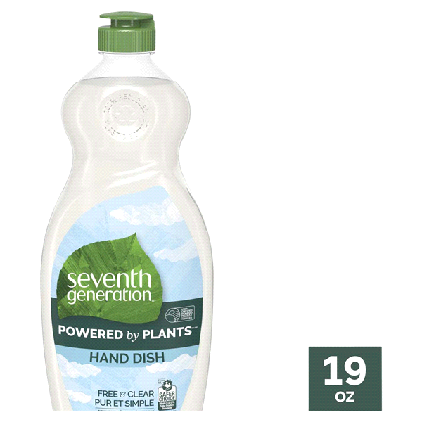 Seventh Generation Free & Clear Liquid Hand Dish Soap 19 oz Shipt