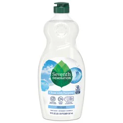 Seventh Generation Dish Liquid Soap Free & Clear liquid soap 19 oz