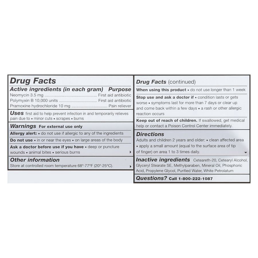 slide 4 of 5, Walgreens Maximum Strength Multi-Antibiotic Pain Relief Cream, 1 oz