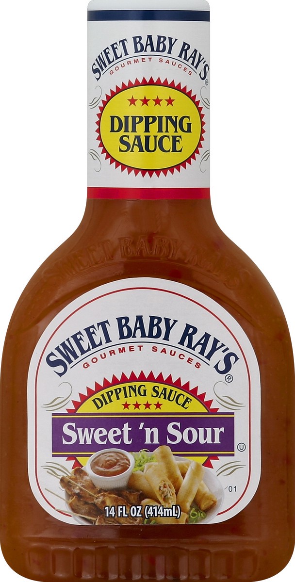 slide 2 of 2, Sweet Baby Ray's Dipping Sauce, Sweet 'n Sour, 14 oz