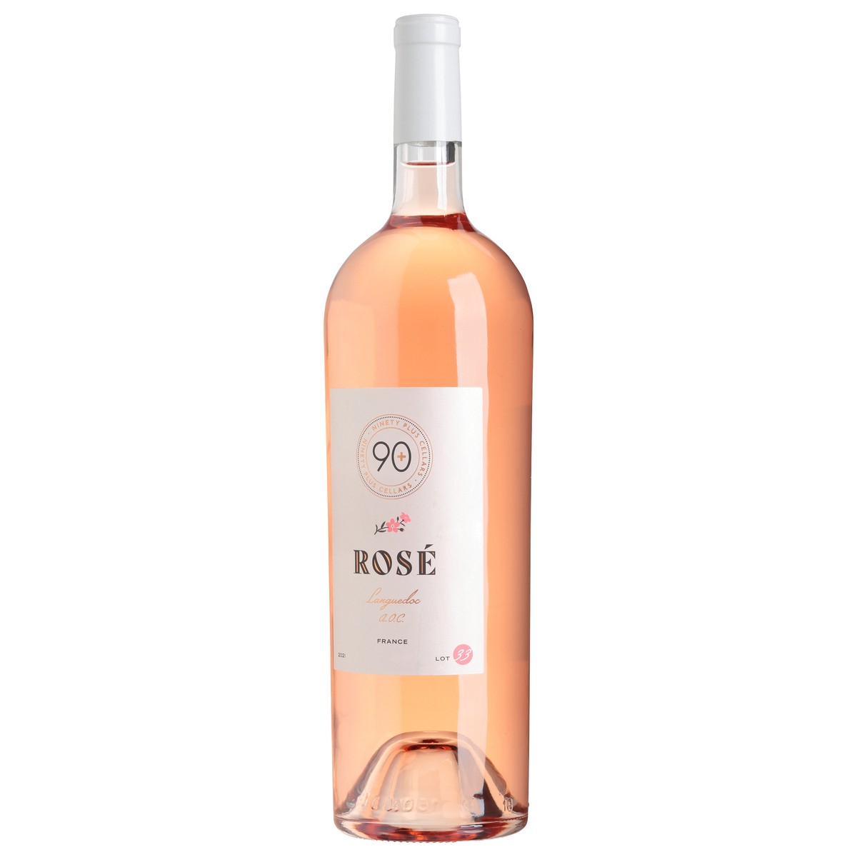 slide 4 of 10, 90+ Cellars France Lot 33 Rose 1.5 l, 1.50 liter