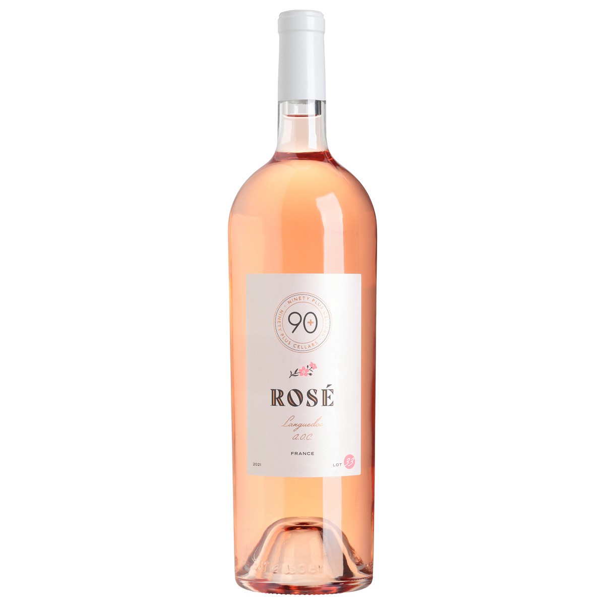 slide 1 of 10, 90+ Cellars France Lot 33 Rose 1.5 l, 1.50 liter