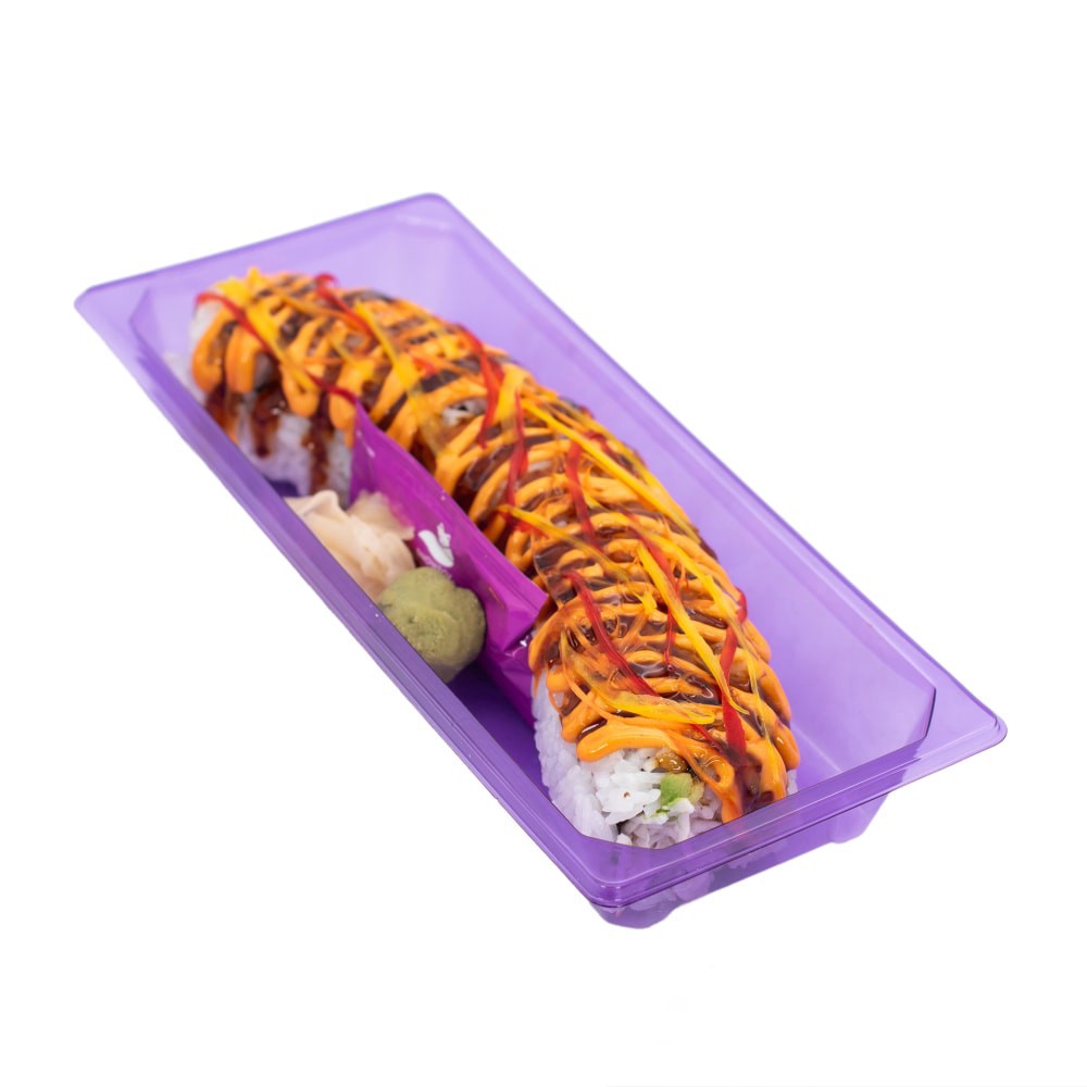 slide 1 of 1, Japanese Food Express Fall Fuji Apple Crab Roll, 10 ct