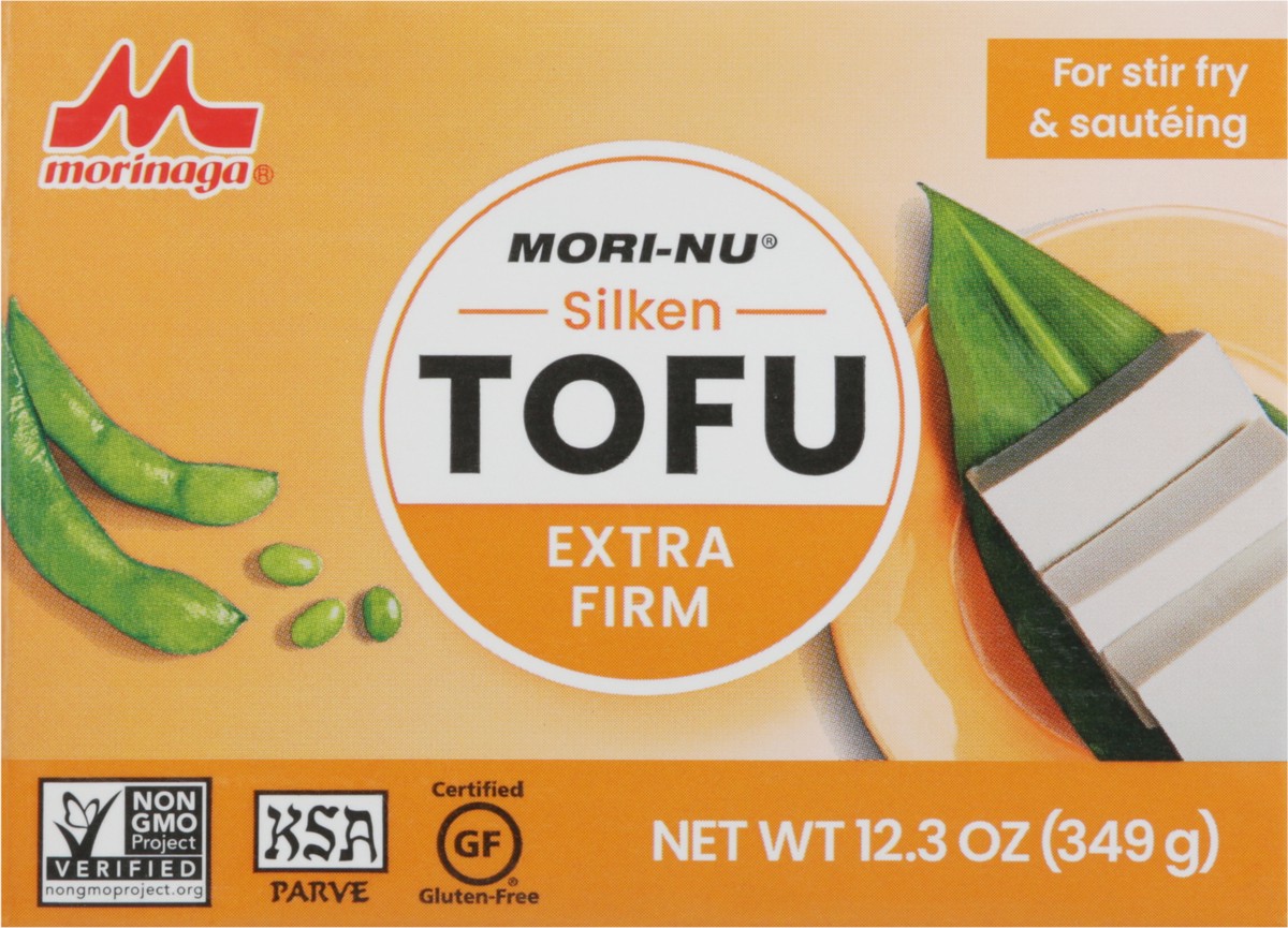 slide 9 of 14, Mori-Nu Silken Extra Firm Tofu 12.3 oz, 12.3 oz