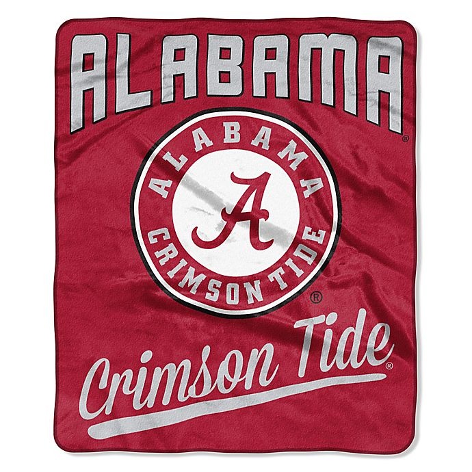 slide 1 of 1, NCAA University of Alabama Raschel Throw Blanket, 1 ct