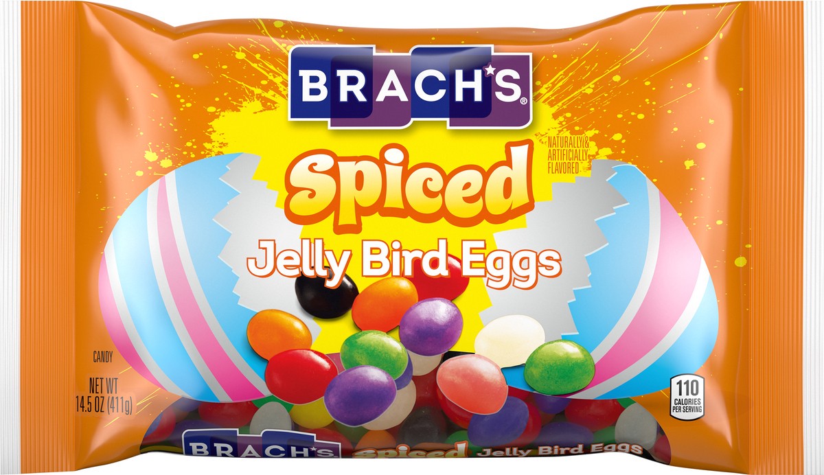 slide 11 of 13, BRACH'S 04128 155029 Spiced Jelly Bird Eggs LDB 3d 14.5oz No-PMT, 14.5 oz