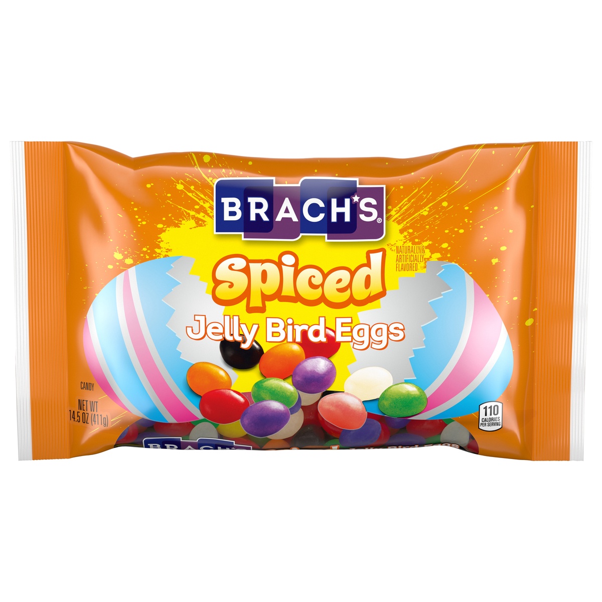 slide 1 of 1, Brach's Candy, Jelly Bird Eggs, Spiced, 14.5 oz