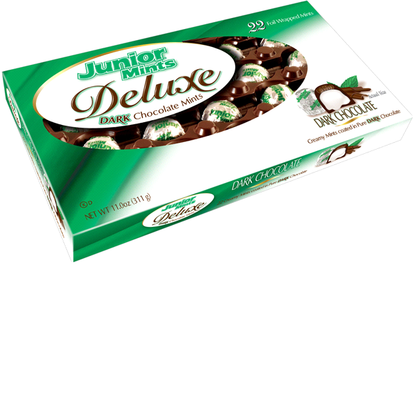 slide 1 of 1, Junior Mints Deluxe, 11 oz