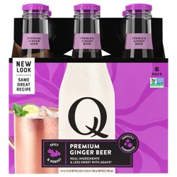 Q Mixers Premium Ginger Beer - 6.7 fl oz Bottles