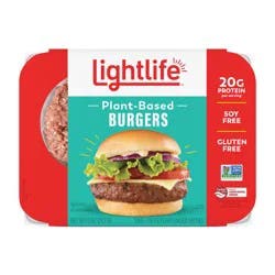 Lightlife Plant-Based Vegan Burger Patties