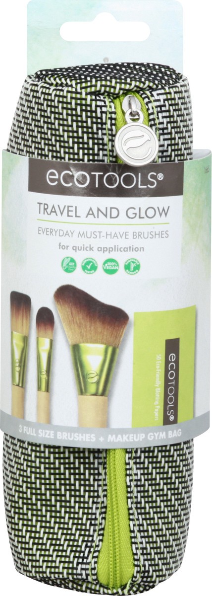 slide 7 of 8, EcoTools Travel And Glow Brush Kit, 1 ct