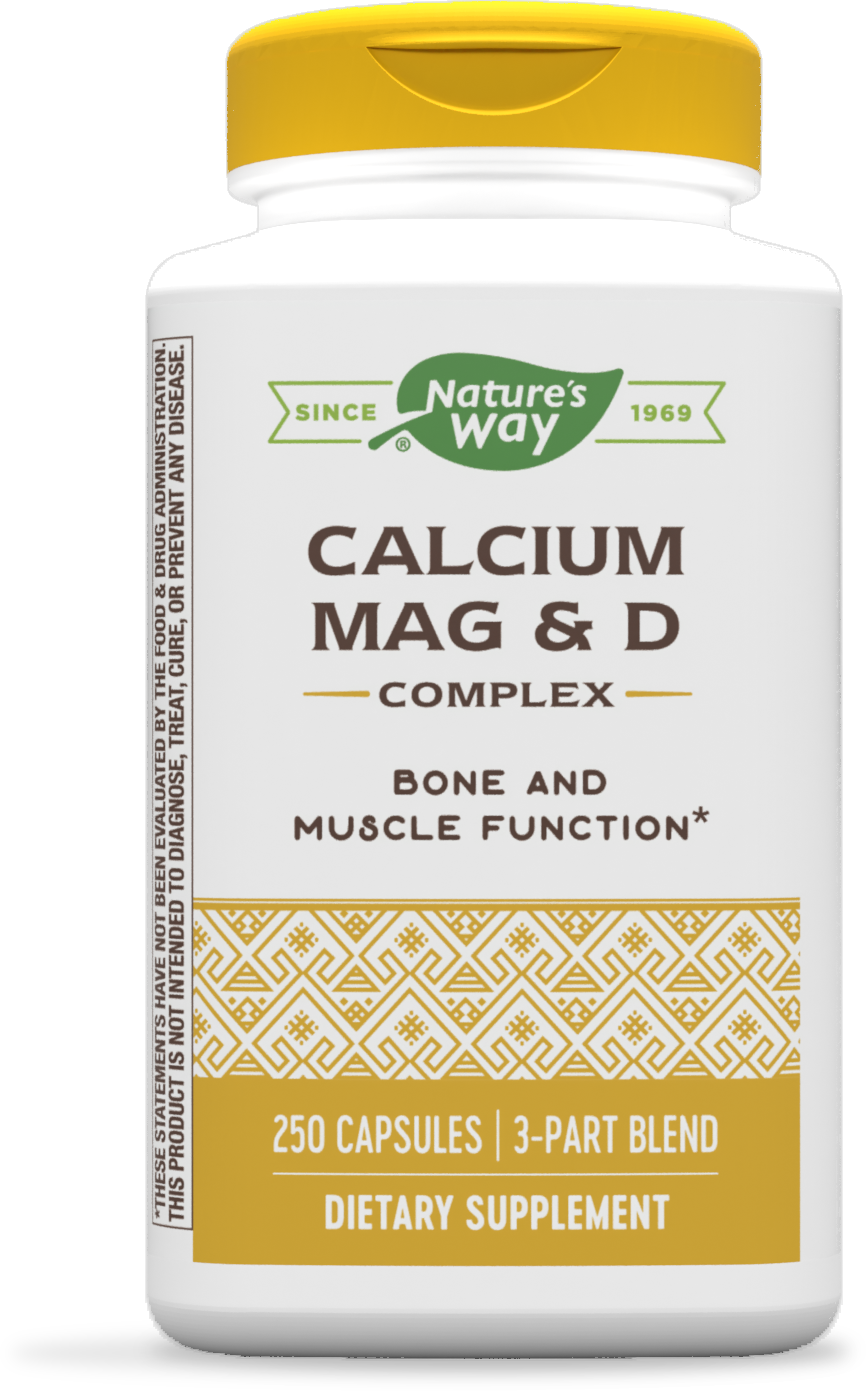 slide 1 of 1, Nature's Way Calcium-Magnesium-Vitamin D, 250 ct