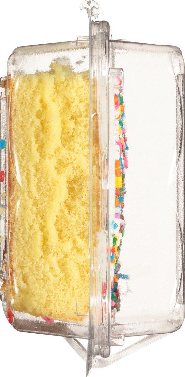 slide 6 of 9, Our Specialty Treat Shop™ Yellow Cake With Vanilla Icing Cake Square Naturally &, 6 oz