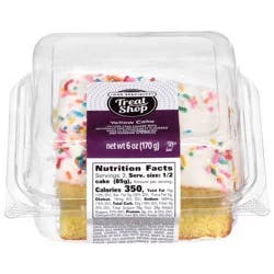 Our Specialty Treat Shop™ Yellow Cake With Vanilla Icing Cake Square Naturally &
