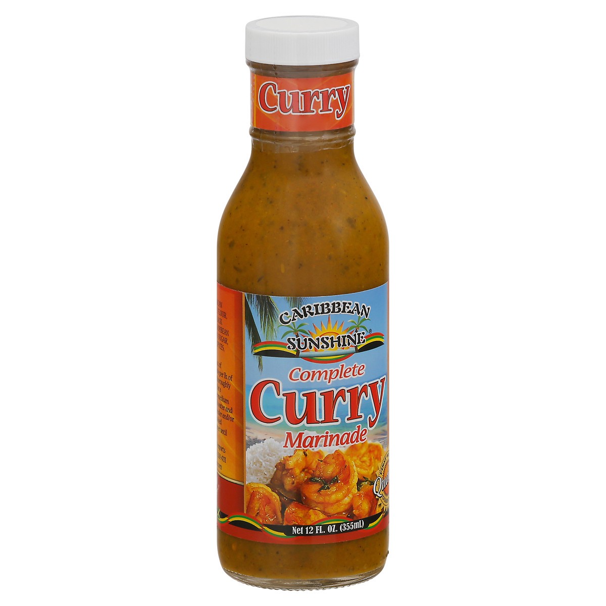 slide 5 of 9, Caribbean Sunshine Curry Complete Marinade - 12 fl oz, 12 fl oz
