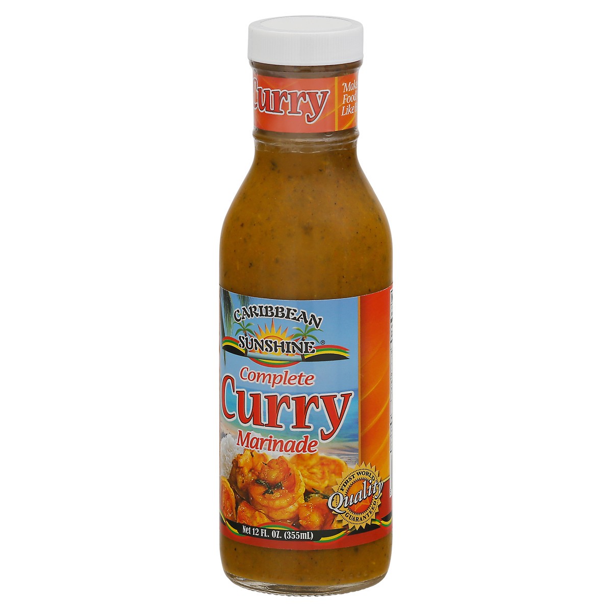 slide 9 of 9, Caribbean Sunshine Curry Complete Marinade - 12 fl oz, 12 fl oz