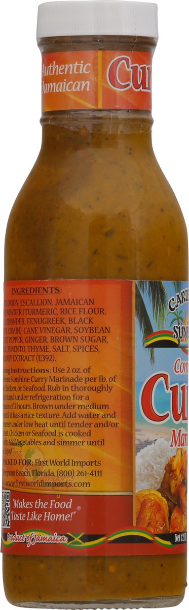 slide 7 of 9, Caribbean Sunshine Curry Complete Marinade - 12 fl oz, 12 fl oz