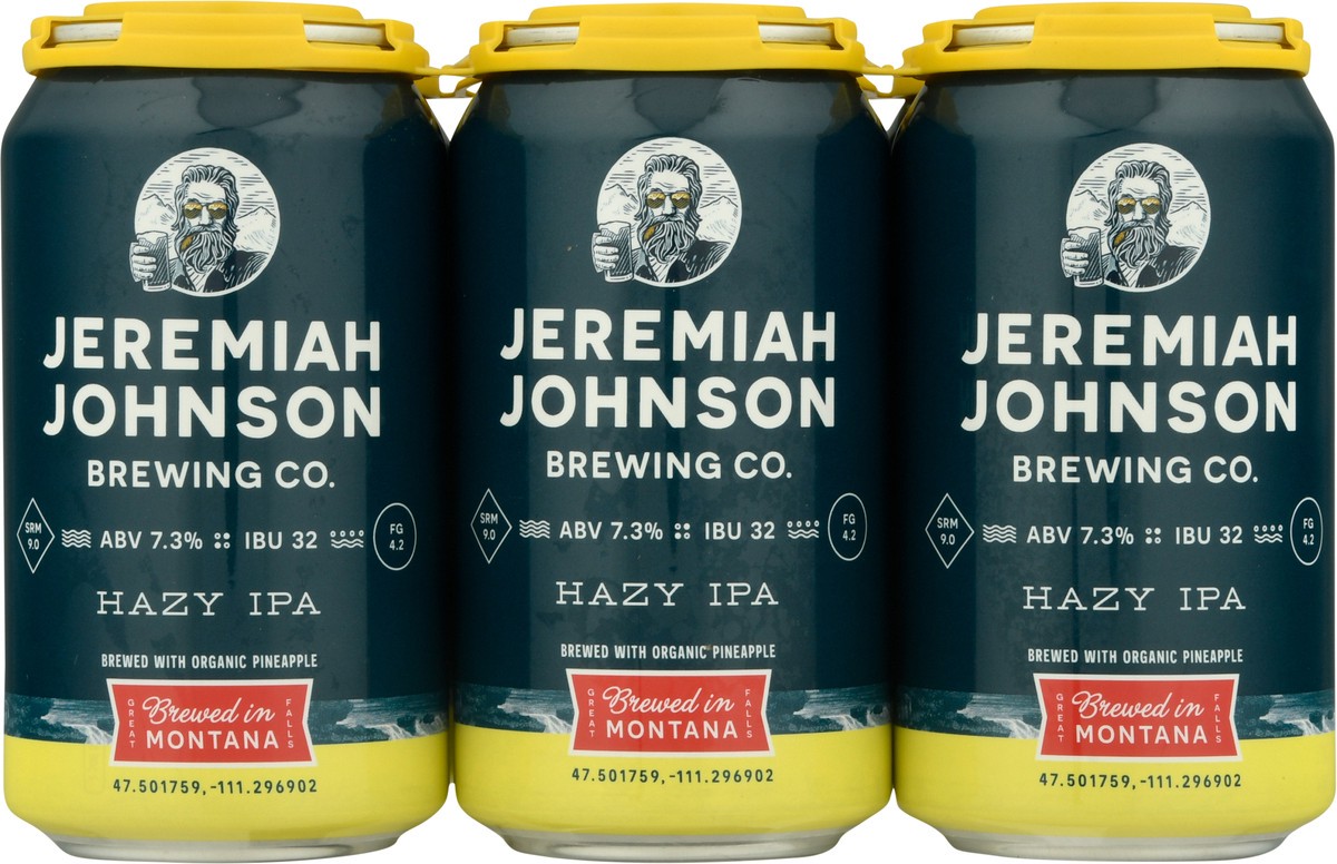 slide 6 of 9, Jeremiah Johnson Brewing Co., Hazy Ipa 6Pk, 12 oz