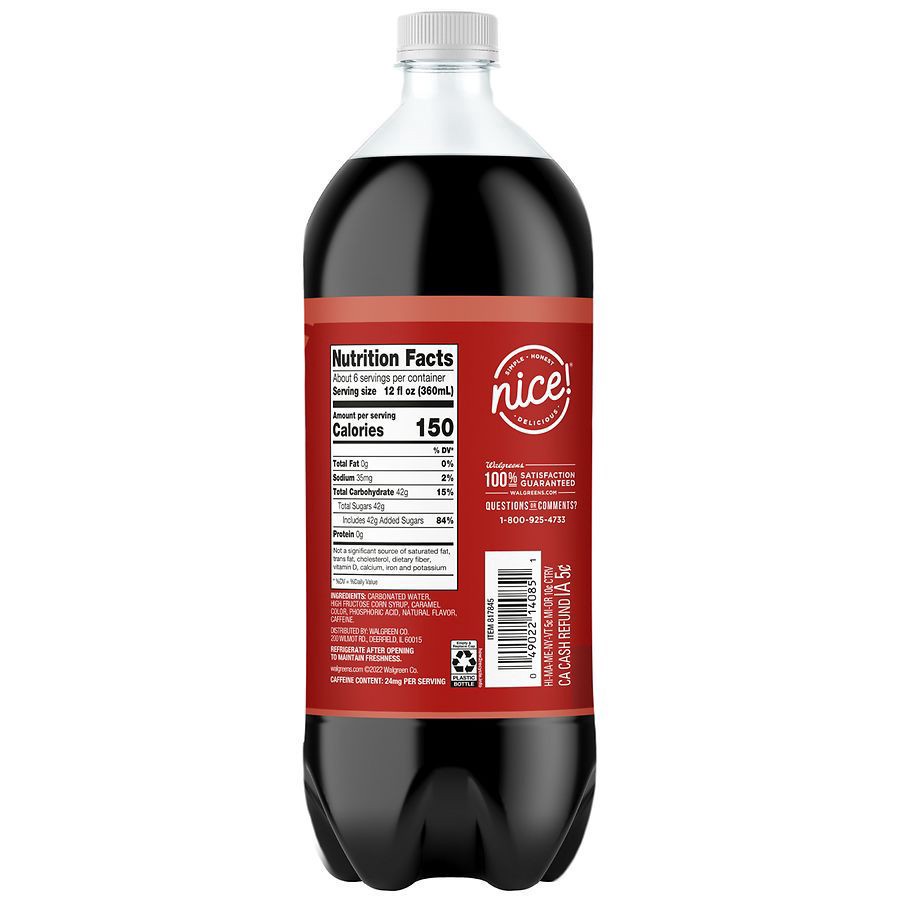 slide 5 of 5, Nice! Cola - 2 liter, 2 liter