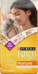 Purina Kitten Chow Kitten Food Healthy Development with Real Chicken Dry Kitten Food - 6.3 lb. Bag