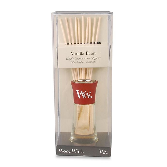 slide 1 of 1, WoodWick Vanilla Bean Small Reed Diffuser, 1 ct