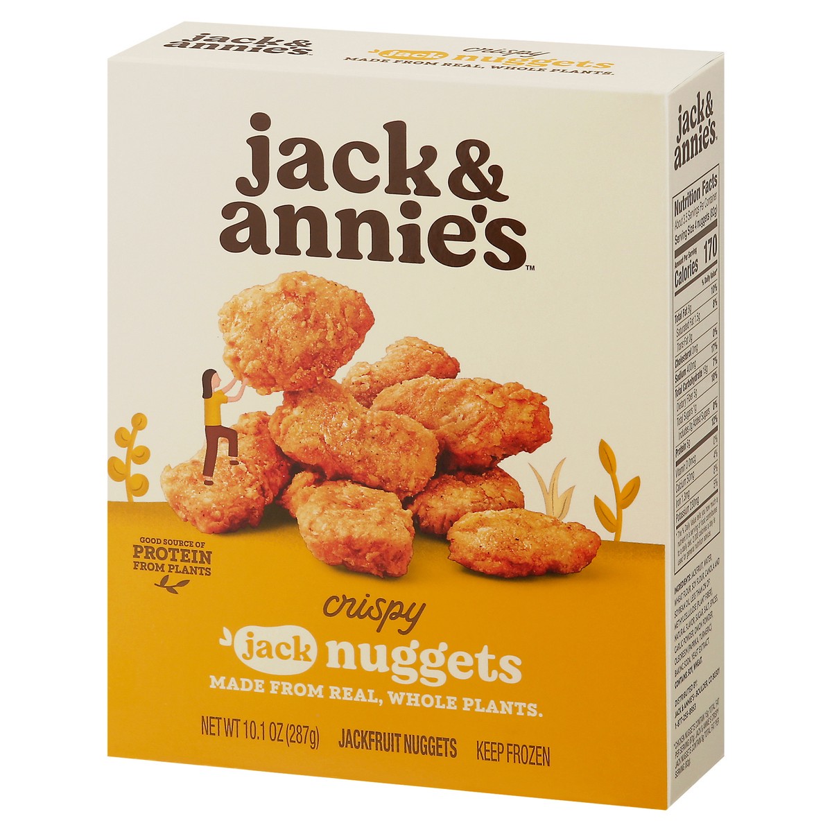 slide 7 of 9, Jack & Annie's Crispy Vegan Jackfruit Nuggets 10.0 oz, 10 oz