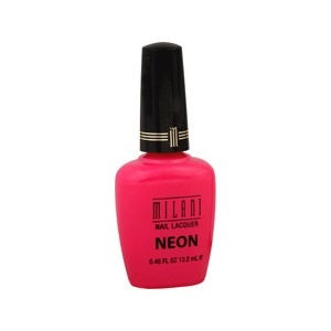 slide 1 of 1, Milani Neon Nail Lacquer Pink Rocks! 508, 0.45 oz