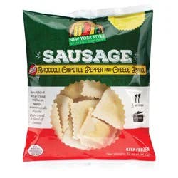 New York Style Sausage, Broccoli, Chipotle Pepper & Cheese Ravioli 12 oz