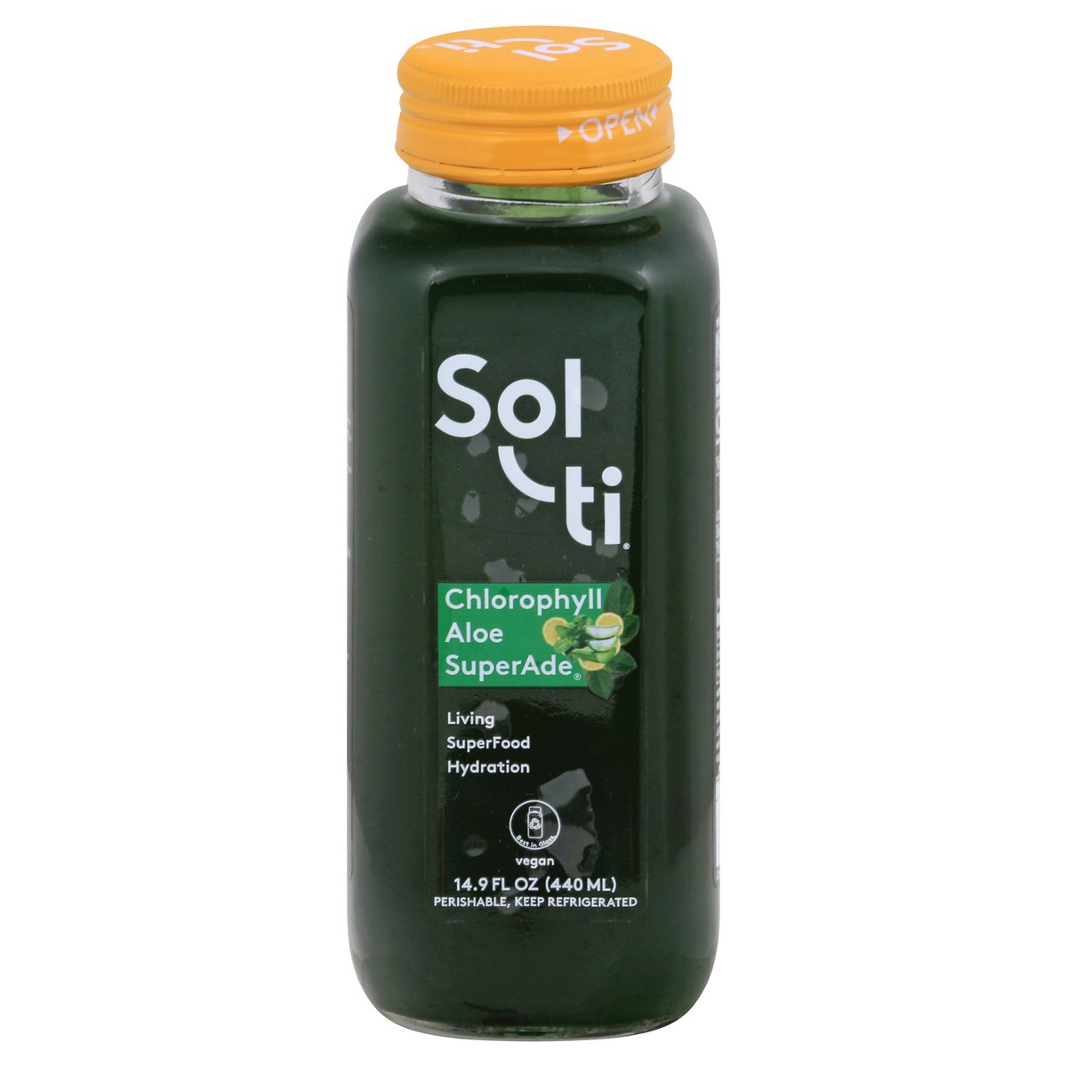 slide 1 of 21, Sol-ti Chlorophyll Aloe SuperAde - 14.9 fl oz, 15.5 fl oz