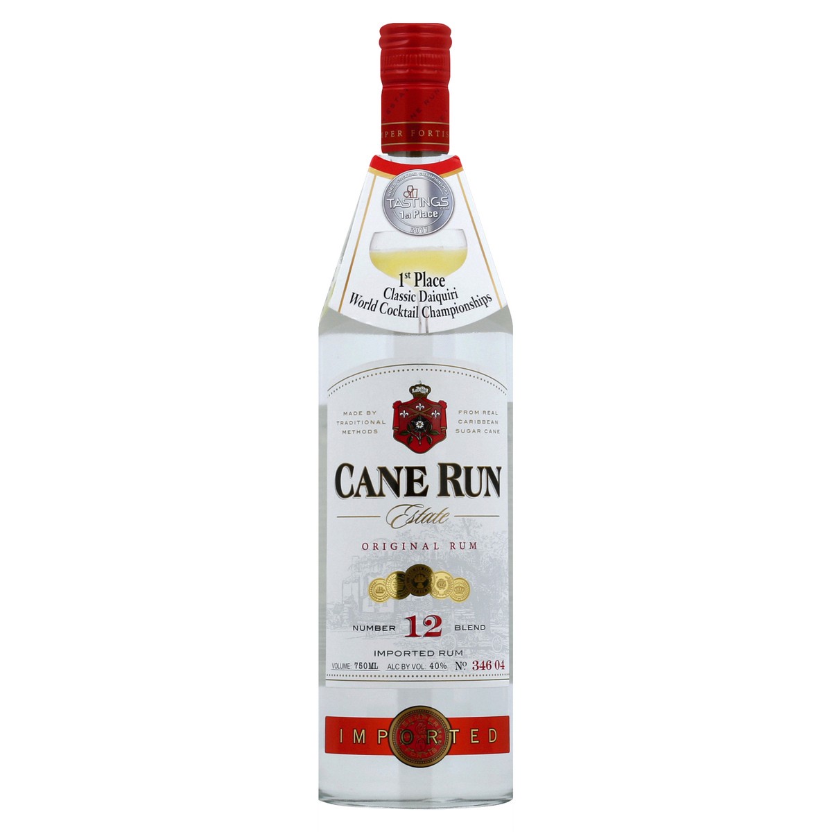 slide 1 of 4, Cane Run White Rum, 750ml 80 Proof, 750 ml