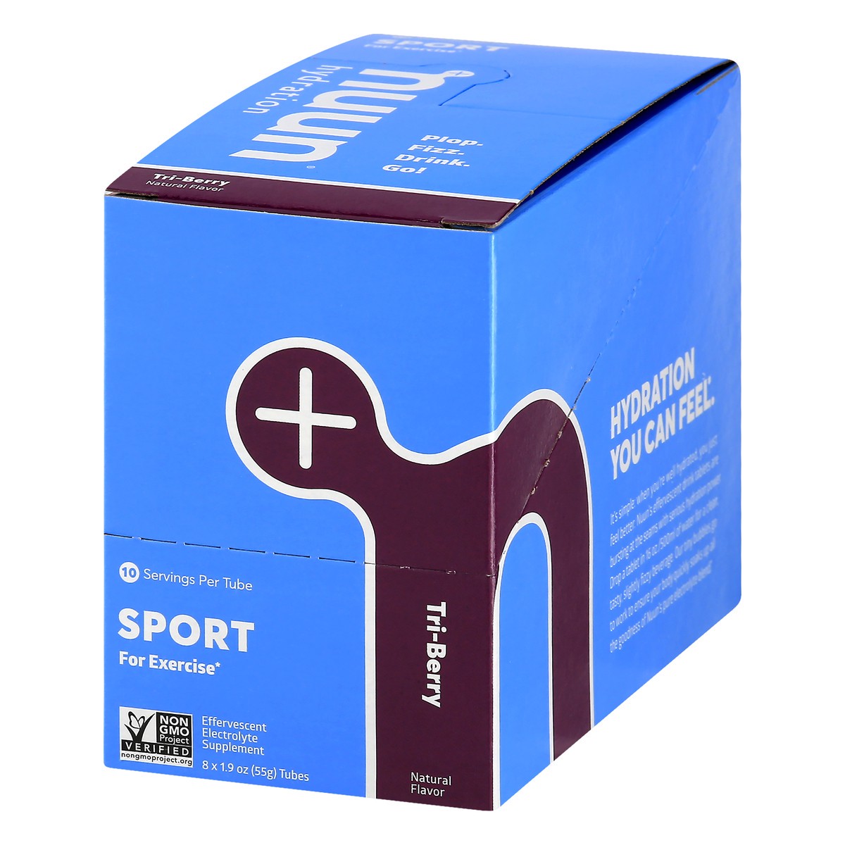 slide 8 of 9, Nuun Hydration Sport Drink Tablets Tri-berry Flavor, 8 ct