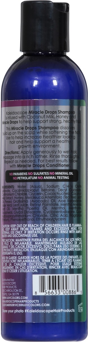 slide 7 of 9, Kaleidoscope Miracle Drops Moisturizing Coconut Milk & Honey Shampoo 8 fl oz, 8 fl oz