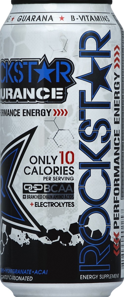 slide 6 of 7, Rockstar Energy Supplement 16 oz, 16 oz