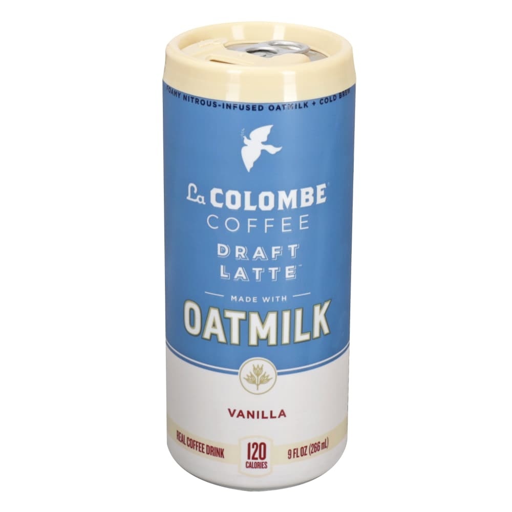 slide 1 of 1, La Colombe Latte Vanilla Oatmilk, 9 fl oz