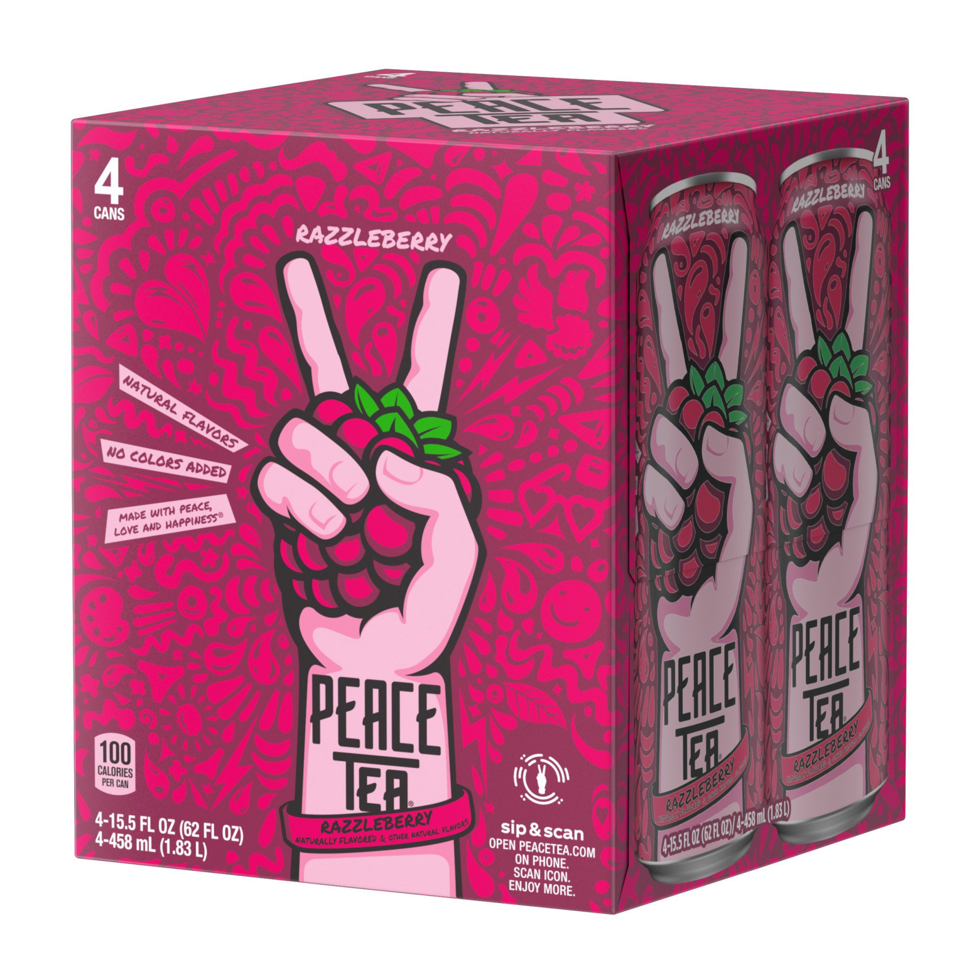 slide 2 of 12, Peace Tea Tea, 4 ct