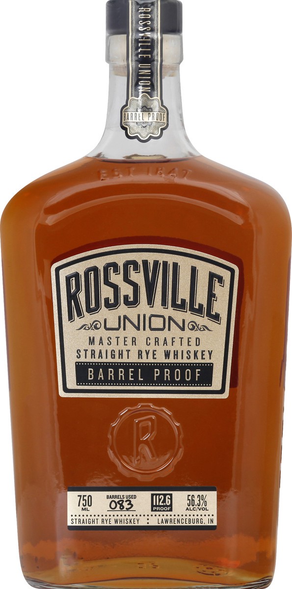 slide 10 of 11, Rossville Union Whiskey 750 ml, 750 ml