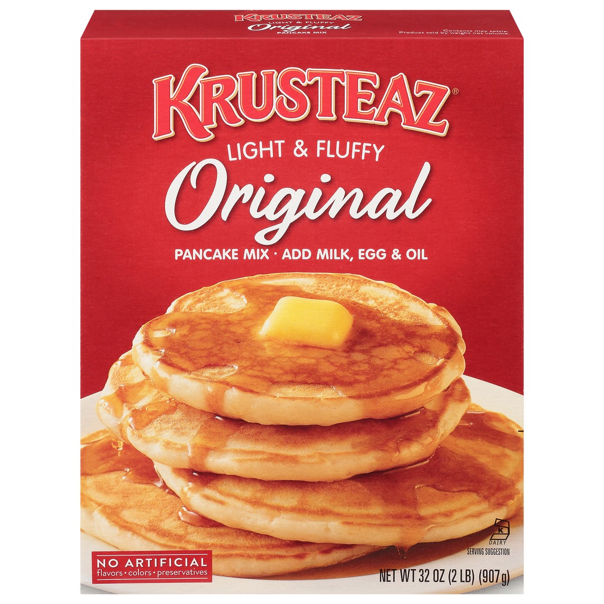 slide 1 of 1, Krusteaz Original Pancake Mix, 32 oz