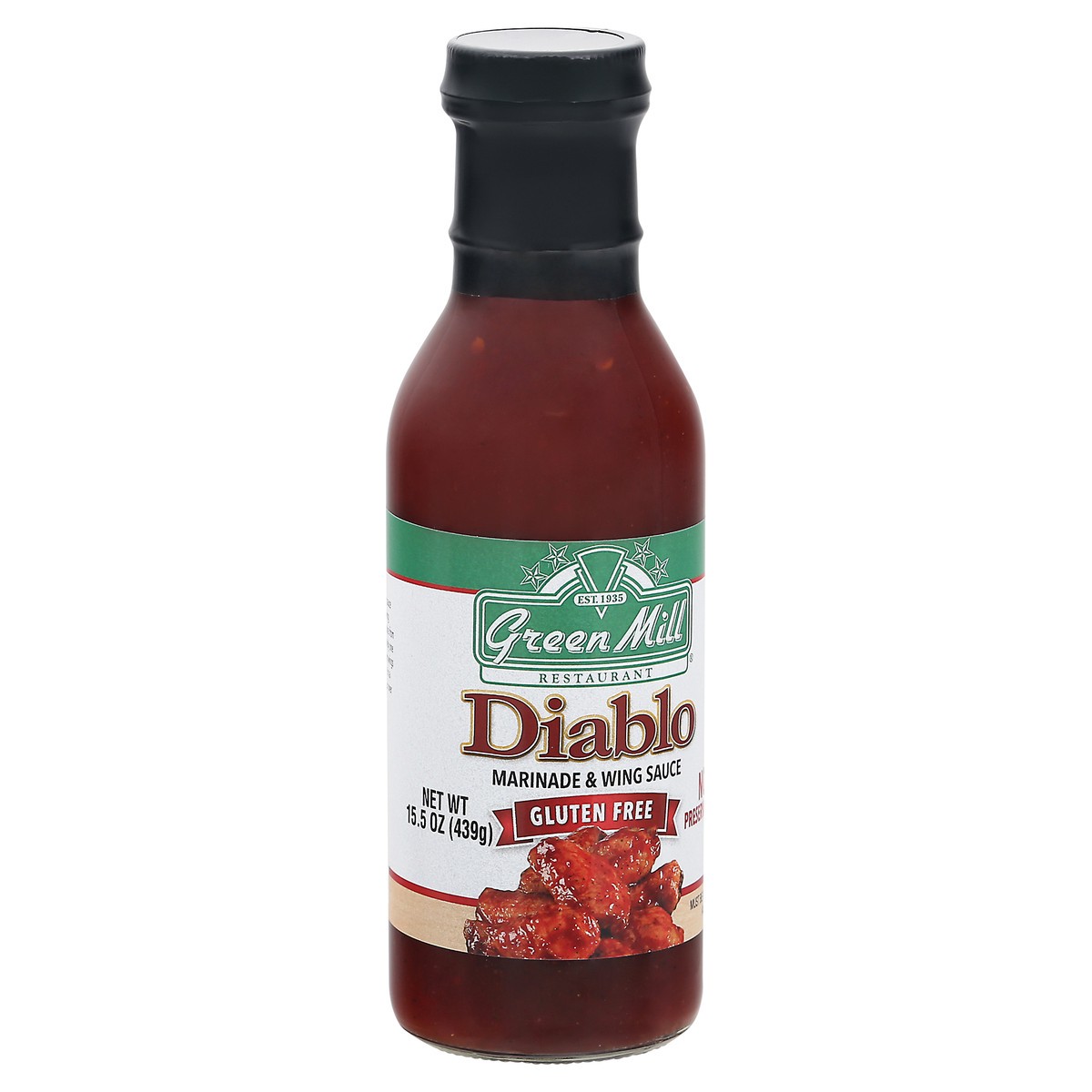 slide 7 of 9, Green Mill Diablo Diablo Marinade & Wing Sauce 15.5 oz, 15.5 oz