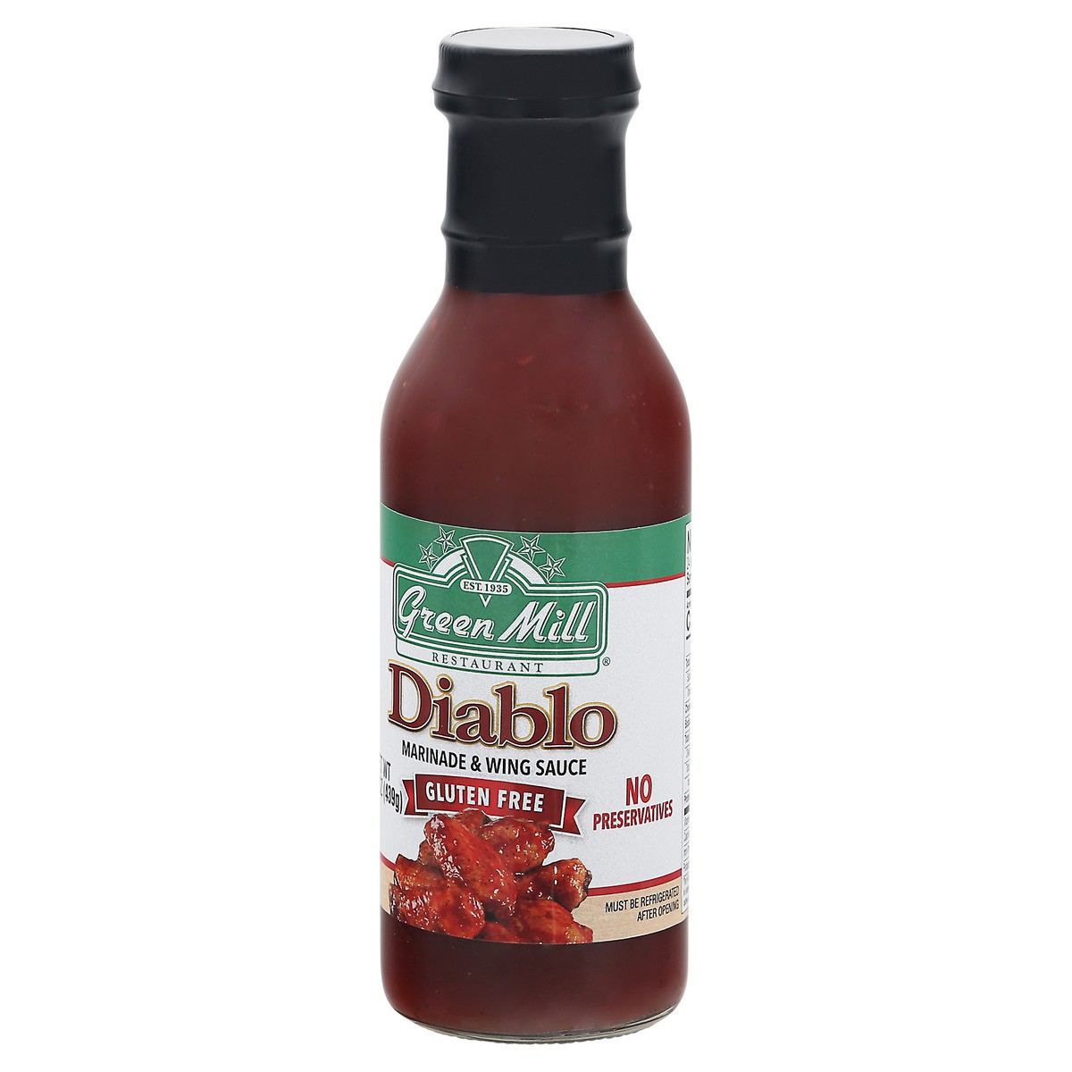 slide 2 of 9, Green Mill Diablo Diablo Marinade & Wing Sauce 15.5 oz, 15.5 oz