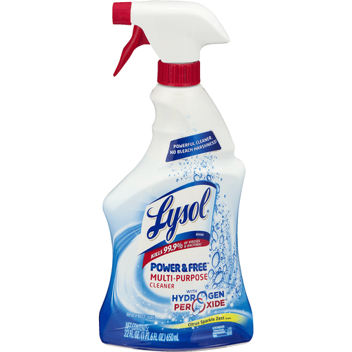 slide 2 of 8, Lysol Power & Free Multi-Purpose Trigger, 22 oz