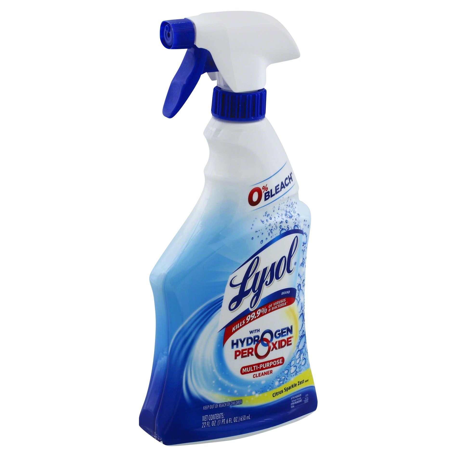 slide 1 of 8, Lysol Power & Free Multi-Purpose Trigger, 22 oz